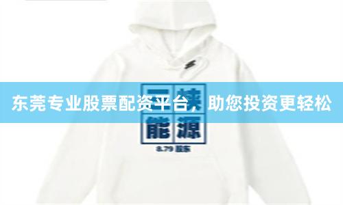 东莞专业股票配资平台，助您投资更轻松